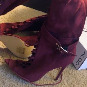 Thigh high stilletos